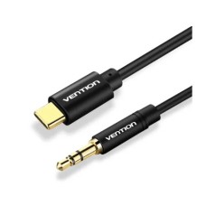 VENTION BGABG 1.5 Meter Type-C to 3.5mm Male Spring Audio Cable